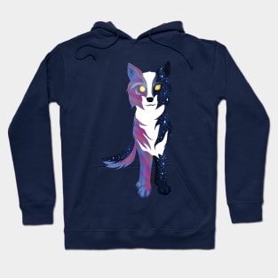 Twilight Sky Wolf Hoodie